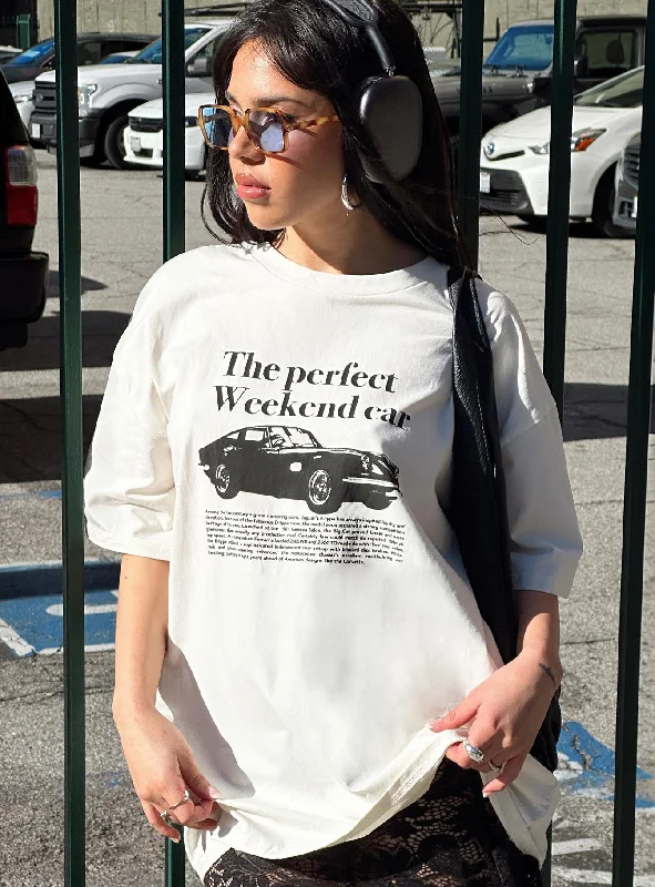 Women’s clothing to inspire confidence and beauty   Weekender Graphic Tee White