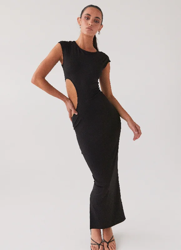 Stylish plus-size clothing for women   Never Too Much Maxi Dress - Shadow