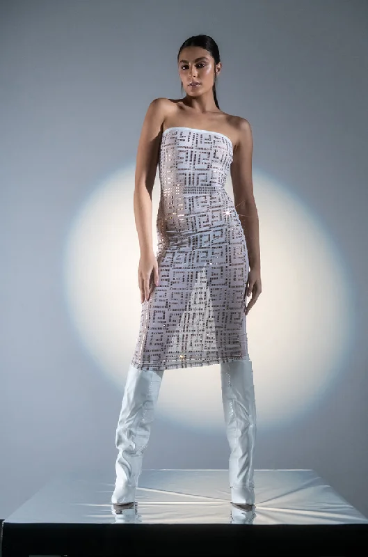 Timeless clothing pieces every woman should own   LUX FIND LOVIN RHINESTONE MIDI DRESS