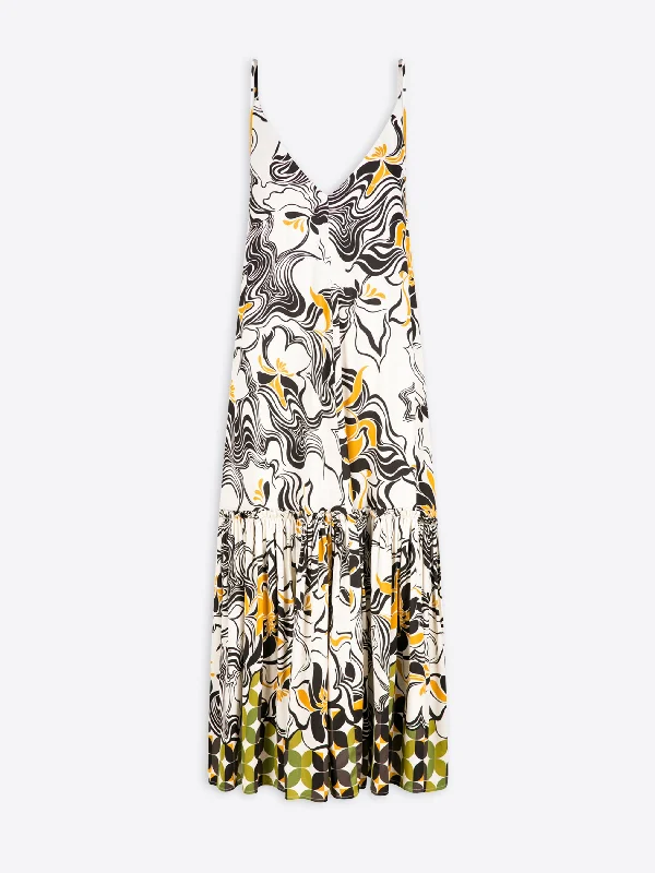 High-quality women’s wear for everyday elegance   A-line ruffled dress