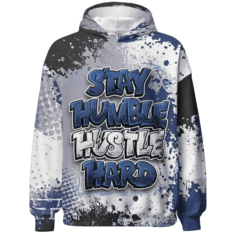 NastyJamz Midnight Navy 5s Hoodie Match Stay Humble Hustle Hard 3D