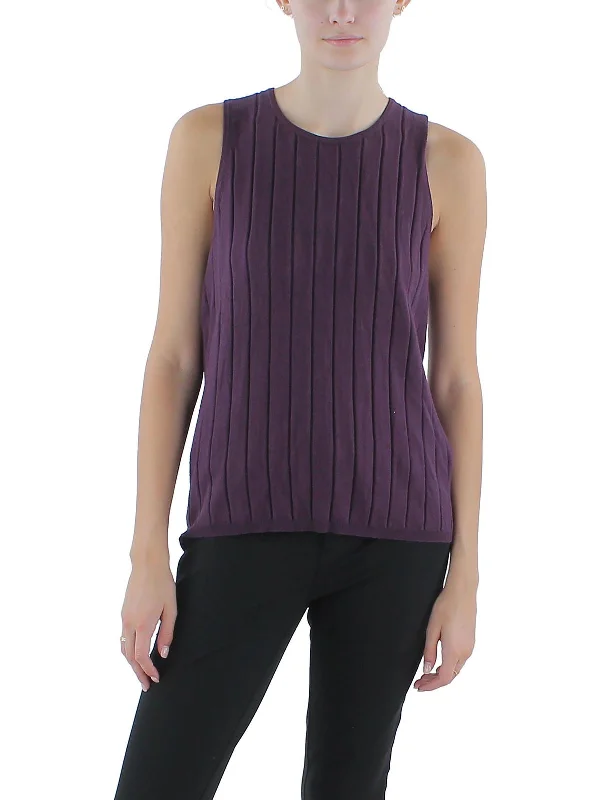 Feminine silhouettes for the modern woman   Womens Business Ribbed Pullover Sweater