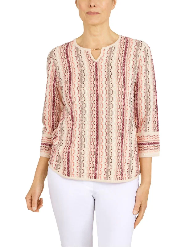 Women’s clothing that combines comfort and style   Womens Textured Pullover Sweater