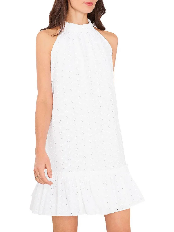Find your perfect fit with stylish women’s clothing   Womens Eyelet Mini Shift Dress